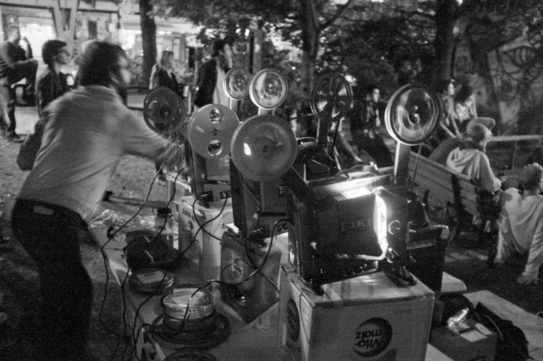 Roger Beebe: Live Multi 16mm Projector Performance  at Playhouse Cinema